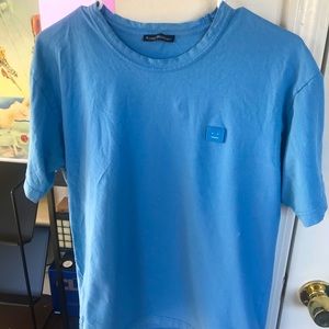 Acne Studios - “Nash” face embroidered tee